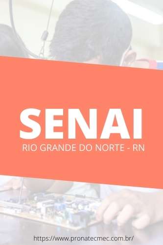 Cursos SENAI RN 2021