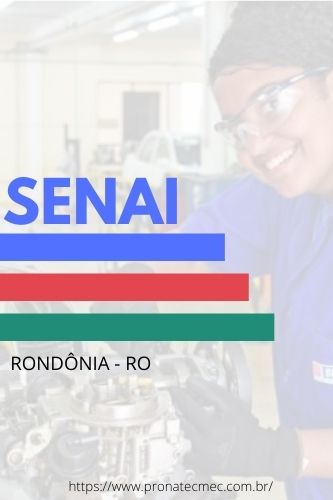 Cursos SENAI RO 2021