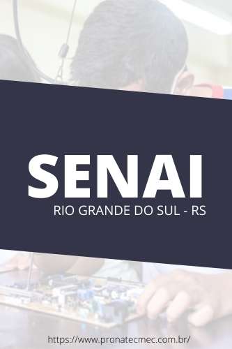 Cursos SENAI RS 2021