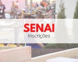 Inscrições SENAI 2022