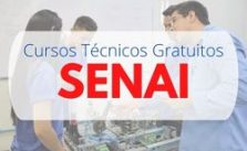 Cursos Técnicos Gratuitos SENAI 2023