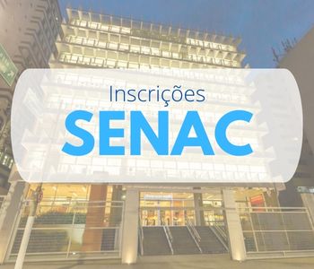 Inscrições SENAC 2023