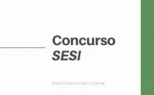 Concurso SESI 2023