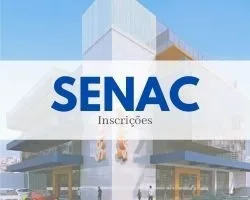 Inscrições SENAC 2023